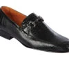 Lombardy - Genuine Teju Lizard Horsebit Dress Loafer - Black -Fashion Formal Wear Store LMB ZLD010705 54751.1598057068