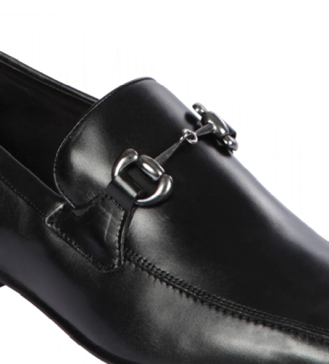 Lombardy - Genuine Calf Leather Horsebit Dress Loafer - Black 4 Lombardy - Genuine Calf Leather Horsebit Dress Loafer - Black - Image 2