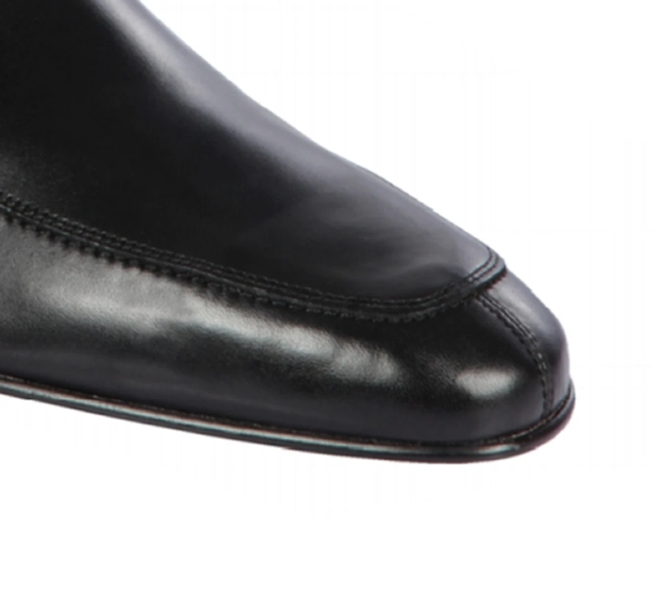Lombardy - Genuine Calf Leather Horsebit Dress Loafer - Black 5 Lombardy - Genuine Calf Leather Horsebit Dress Loafer - Black - Image 3