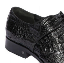Lombardy - Genuine Caiman Croc Hornback Dress Shoe - Black 9 Lombardy - Genuine Caiman Croc Hornback Dress Shoe - Black -Fashion Formal Wear Store LMB ZLM020205 4 16676.1598057938