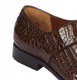 Lombardy - Genuine Caiman Croc Hornback Dress Shoe - Brown -Fashion Formal Wear Store LMB ZLM020207 4 47744.1598046687