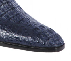 Lombardy - Genuine Caiman Croc Hornback Dress Shoe -Navy 8 Lombardy - Genuine Caiman Croc Hornback Dress Shoe -Navy -Fashion Formal Wear Store LMB ZLM020210 3 37364.1598046431
