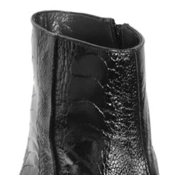 Los Altos Genuine Ostrich Leg Charro Heel Ankle Boot - Black 8 Los Altos Genuine Ostrich Leg Charro Heel Ankle Boot - Black -Fashion Formal Wear Store LSA 63507 B 3 07135.1610405488