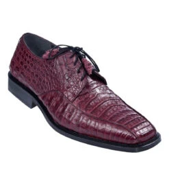 Los Altos Genuine Caiman Belly Bicycle Toe Dress Shoe