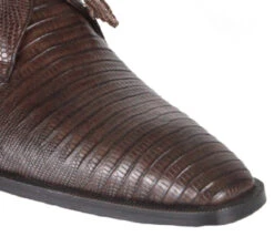 Los Altos Genuine Teju Lizard Dress Shoe - Brown -Fashion Formal Wear Store LSA ZV0807 Br 3 00407.1610489848