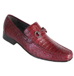 Los Altos Genuine Caiman Belly Horse Bit Dress Loafer -Fashion Formal Wear Store LSA ZV1082 06 BG 67747.1610482389