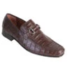 Los Altos Genuine Caiman Belly Horse Bit Dress Loafer -Fashion Formal Wear Store LSA ZV1082 07 BR 39617.1610482389