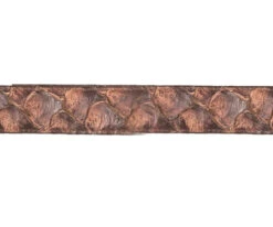 Los Altos Genuine Pirarucu Western Fashion Belt - Matte Cacao Brown -Fashion Formal Wear Store LSAL C11U1046 4 53406.1614031235