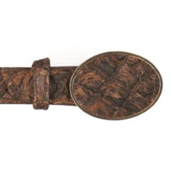 Los Altos Genuine Pirarucu Western Fashion Belt - Rustic Cognac -Fashion Formal Wear Store LSAL C11U1088 3 83036.1614031236