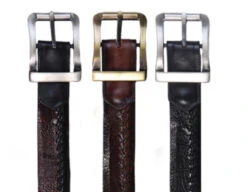 Los Altos Genuine Ostrich Leg And Braided Leather Belt -Fashion Formal Wear Store LSAL C2305 3 34210.1610056024