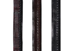 Los Altos Genuine Ostrich Leg And Braided Leather Belt -Fashion Formal Wear Store LSAL C2305 4 01523.1610056024