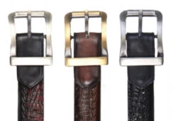 Los Altos Genuine Caiman Croc Belly And Braided Leather Belt -Fashion Formal Wear Store LSAL C2382 3 47753.1610060017