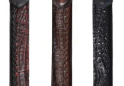 Los Altos Genuine Caiman Croc Belly And Braided Leather Belt -Fashion Formal Wear Store LSAL C2382 4 09954.1610060017