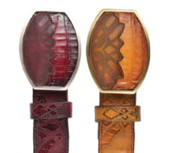 Los Altos Genuine Caiman Hornback Western Fashion Belt -Fashion Formal Wear Store LSAL WSB C11F02 5 96581.1610139314