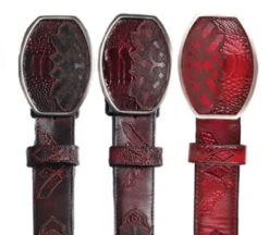 Los Altos Genuine Ostrich Leg Western Fashion Belt -Fashion Formal Wear Store LSAL WSB C11F05 3 89666.1610231281