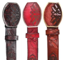 Los Altos Genuine Teju Lizard Western Fashion Belt -Fashion Formal Wear Store LSAL WSB C11F07 3 42556.1610390916