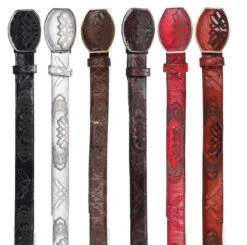 Los Altos Genuine Teju Lizard Western Fashion Belt