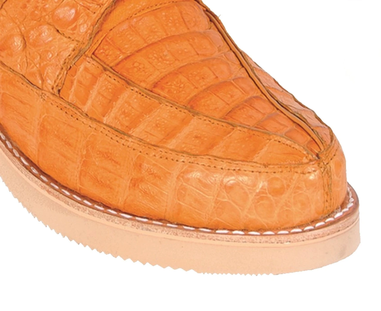 Los Altos Genuine Caiman Casual Ankle Boot - Buttercup 5 Los Altos Genuine Caiman Casual Ankle Boot - Buttercup - Image 3