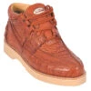 Los Altos Genuine Caiman Casual Ankle Boot - Cognac -Fashion Formal Wear Store LSAL ZA060103 73723.1612204522