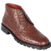 Los Altos Genuine Brown Ostrich Quill Ankle Boot -Fashion Formal Wear Store LSAL ZA2060307 03792.1610589405