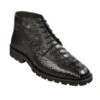 Los Altos Genuine Black Caiman Belly Ankle Boot -Fashion Formal Wear Store LSAL ZA2068205 16839.1610652508