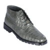 Los Altos Genuine Grey Caiman Belly Ankle Boot -Fashion Formal Wear Store LSAL ZA2068209 18085.1610618197