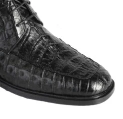 Los Altos Genuine Caiman Belly Ankle Boot - Black -Fashion Formal Wear Store LSAL ZA20682LTH 05 3 00252.1610744626