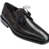 Los Altos Genuine Stingray & Deer Leather Bicycle Toe Dress Shoe - Black -Fashion Formal Wear Store LSAL ZV0311 05a 81476.1610534924