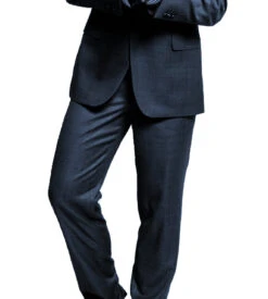 MaxDavoli 2-Button Super 150's Wool Sharkskin Suit -Fashion Formal Wear Store MXD MD BA8005 blue 97241.1565894685