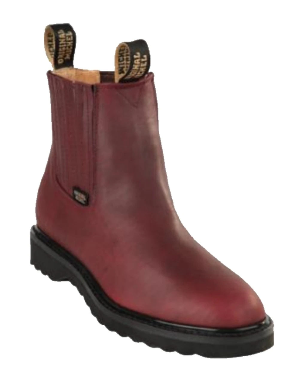 Original Michel Boot Co. Grasso Finish Leather Comfort Tread Sole Ankle Boot 5 Original Michel Boot Co. Grasso Finish Leather Comfort Tread Sole Ankle Boot - Image 3