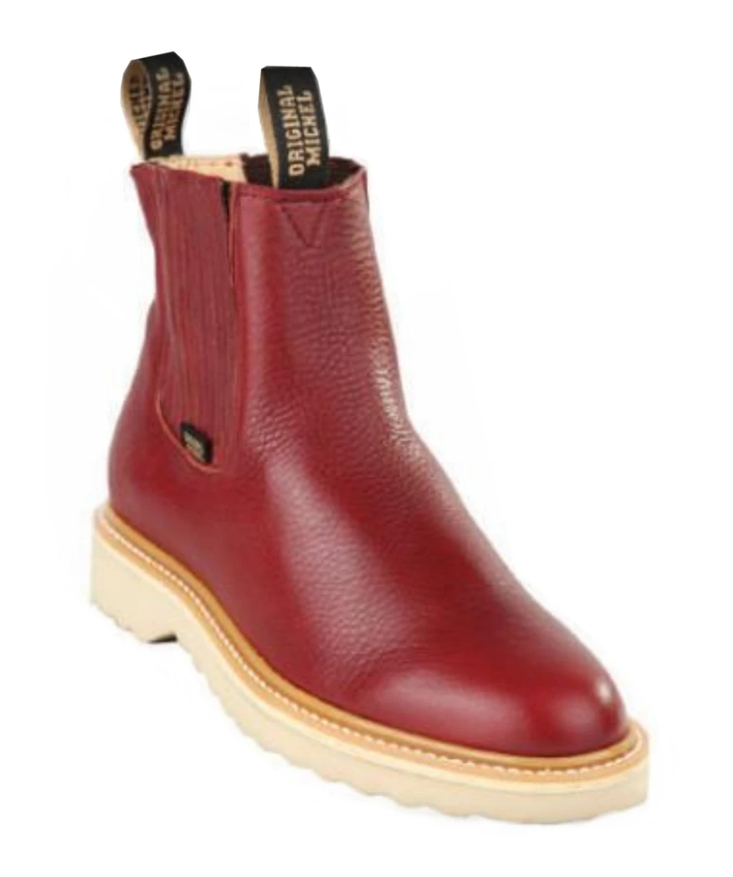 Original Michel Boot Co. Pebble Leather Comfort Tread Sole Ankle Boot 3 Original Michel Boot Co. Pebble Leather Comfort Tread Sole Ankle Boot