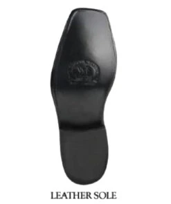 Original Michel Boot Co. Nappa Leather Snub Toe Biker Ankle Boot - Leather Sole 7 Original Michel Boot Co. Nappa Leather Snub Toe Biker Ankle Boot - Leather Sole -Fashion Formal Wear Store ORB H55B LTH sole 28982.1522507910