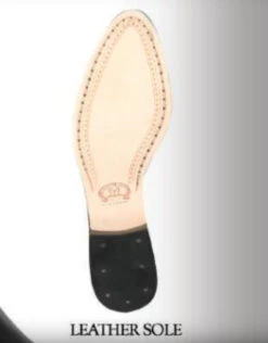 Original Michel Boot Co. Suede Charro Ankle Boot - Leather Sole 13 Original Michel Boot Co. Suede Charro Ankle Boot - Leather Sole -Fashion Formal Wear Store ORB H61 sole 01819.1520533565