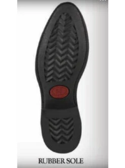 Original Michel Boot Co. Suede Charro Ankle Boot - Natural Edge Rubber Sole 13 Original Michel Boot Co. Suede Charro Ankle Boot - Natural Edge Rubber Sole -Fashion Formal Wear Store ORB H64 SU sole 46811.1520537132