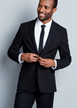 Paul Betenly Suit Separate - 2-Button Slim Fit Super 120's Vantage Wool