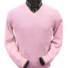 Peru Unlimited Baby Alpaca And Wool V-Neck Sweater - Pink 1 Peru Unlimited Baby Alpaca And Wool V-Neck Sweater - Pink -Fashion Formal Wear Store PRU BAVL 104 P 12908.1546380894