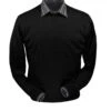 Peru Unlimited Pima Cotton Crew Neck Sweater - Black 2 Peru Unlimited Pima Cotton Crew Neck Sweater - Black -Fashion Formal Wear Store PRU PCCJ108 B 60488.1546511922