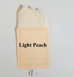 Light Peach 100% Cotton Pre-Folded Pocket Square Handkerchief Insert -Fashion Formal Wear Store Peach2 ebay 70277.1652978709