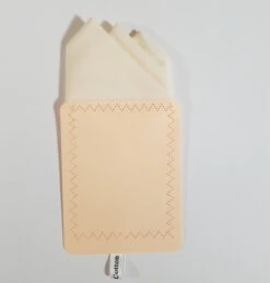 Light Peach 100% Cotton Pre-Folded Pocket Square Handkerchief Insert -Fashion Formal Wear Store Peach2 80820.1652978709