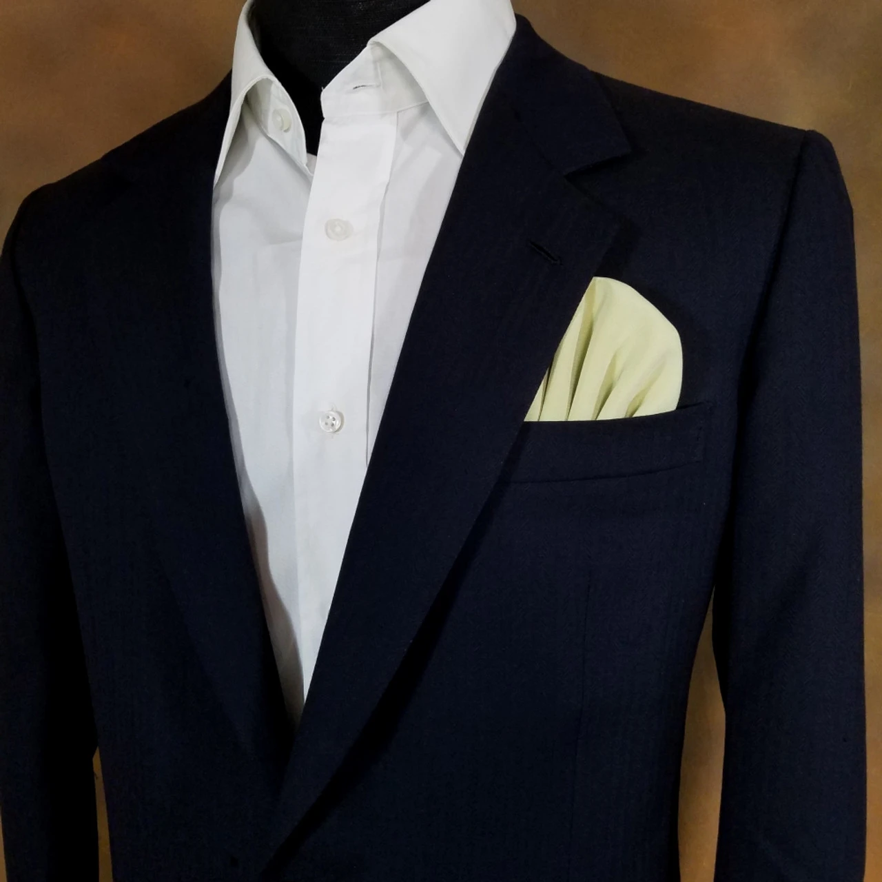 Sage Green 100% Silk Pre-Folded Pocket Square Insert 4 Sage Green 100% Silk Pre-Folded Pocket Square Insert - Image 2