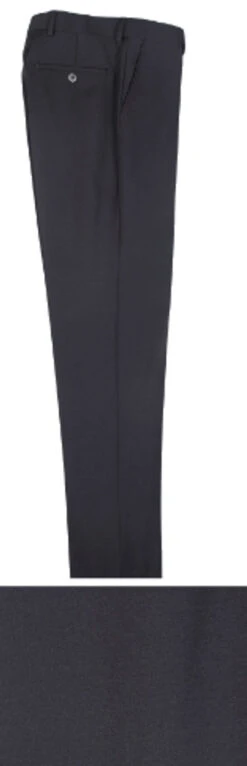 Tiglio 100% Italian Wool Slim Fit Slacks - 7 Colors -Fashion Formal Wear Store TGL PT 2564 black 52392.1527013319
