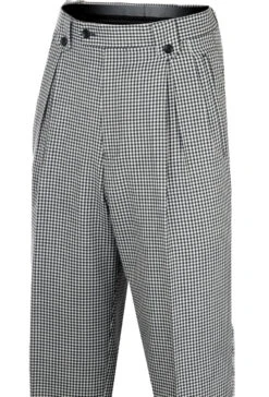 Tiglio 100% Wool Pleated Wide-Legged Slacks