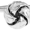 Silver Love Knots Cufflinks (V-CF-56514) -Fashion Formal Wear Store V CF 56514 48608.1535165984