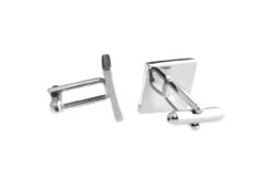 Square Silver Cufflinks (V-CF-63721) -Fashion Formal Wear Store V CF 63721 2 00269.1535034860