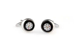 Functioning Compass Cufflinks (V-CF-66176) 9 Functioning Compass Cufflinks (V-CF-66176) -Fashion Formal Wear Store V CF 66176 3 87112.1576189602