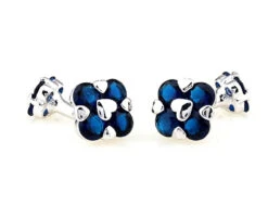 Double-sided Blue Swarovski® Crystal Floral Shape Cufflinks (V-CF-C1004BL) 9 Double-sided Blue Swarovski® Crystal Floral Shape Cufflinks (V-CF-C1004BL) -Fashion Formal Wear Store V CF C1004BL 3 49806.1534445863
