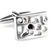 Silver Cut-Out Black Crystal Cufflinks (V-CF-C40253B-S) 2 Silver Cut-Out Black Crystal Cufflinks (V-CF-C40253B-S) -Fashion Formal Wear Store V CF C40253B S 2 11467.1522715330