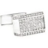Clear Diamond Crystal Cufflinks (V-CF-C51317C-S) -Fashion Formal Wear Store V CF C51317C S 2 36604.1522642446