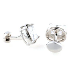 Large Diamond Center Swarovski® Crystal Cufflinks (V-CF-C52785-C) 9 Large Diamond Center Swarovski® Crystal Cufflinks (V-CF-C52785-C) -Fashion Formal Wear Store V CF C52785 C 2 13634.1522478173