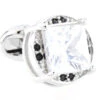 Large Diamond Center Swarovski® Crystal Cufflinks (V-CF-C52785-C) 2 Large Diamond Center Swarovski® Crystal Cufflinks (V-CF-C52785-C) -Fashion Formal Wear Store V CF C52785 C 2 69011.1522478172